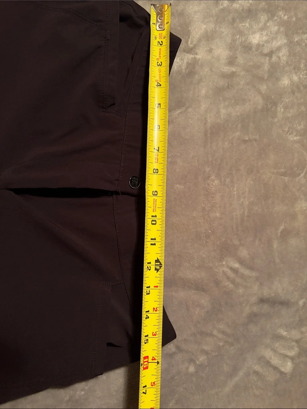 Men's Flat Front Cargo Shorts - Black